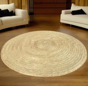 Tapete De Fibra Natural Boho Chic - 3 metros